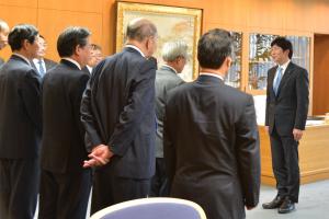 森づくり県民基金への寄附金贈呈式2