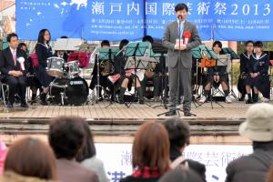 瀬戸内国際芸術祭2013開会式宇野港オープニングセレモニー1
