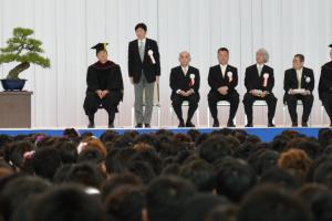 岡山大学学位記等授与式2