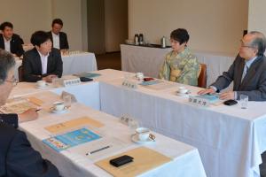 おかやま晴れの国大使との意見交換会（北海道地区）１