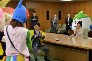 北海道知事表敬訪問１