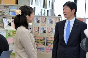 県政広報番組収録2