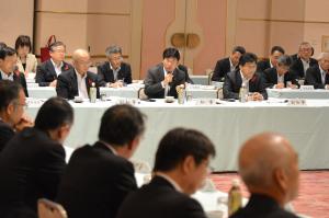 「晴れの国おかやま生き活きプラン(仮称)」素案に関する市町村長との意見交換会3