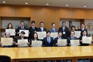 職員知事表彰式3