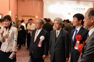 岡山経済同友会新年祝賀互礼会(山陽放送(株)番組出演)1