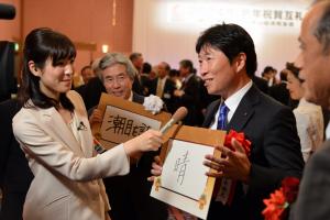 岡山経済同友会新年祝賀互礼会(山陽放送(株)番組出演)2