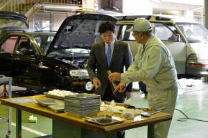 岡山県立北部高等技術専門校美作校視察2