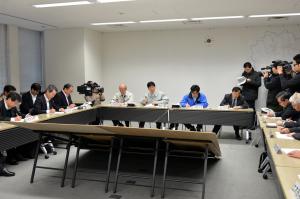 図上防災訓練(第1回災害対策本部会議訓練)1