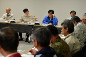 図上防災訓練(第5回災害対策本部会議訓練)2