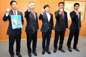 ファジアーノ岡山表敬訪問3