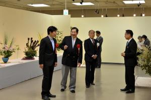 第５２回岡山県華道展開会式３