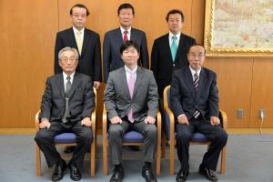「おかやま森づくり県民基金」への寄附金贈呈式２