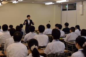 新規採用職員への訓示１