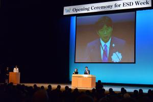ESDに関するユネスコ世界会議オープニングセレモニー2
