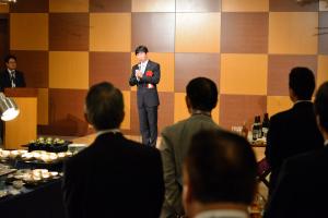 岡山日経懇話会設立20周年記念懇親パーティー1