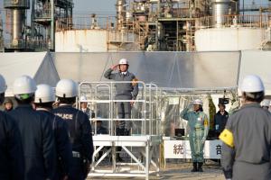 水島地区石油コンビナート総合防災訓練3