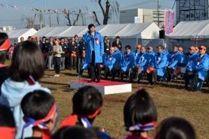 第5回児島湖花回廊いきいき健康マラソン(開会式)1