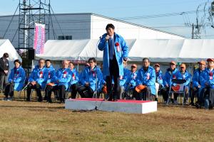 第5回児島湖花回廊いきいき健康マラソン(開会式)2