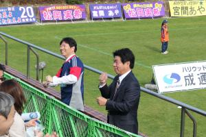 岡山湯郷Belleホーム公式戦「県民応援デー」1