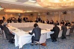 県・市長会行政懇談会1