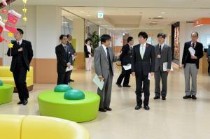 知事と一緒に生き活きトーク（旭川荘療育・医療センター視察）１