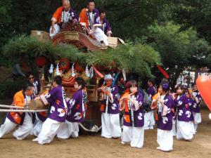 鴻八幡宮祭りばやし