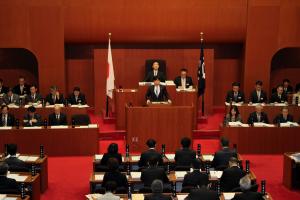 県議会２月定例会開会１