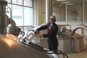「一番搾り 岡山づくり 岡山工場限定醸造」仕込式