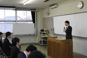 平成27年度新規採用職員第1次研修(知事講話)