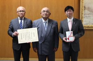 盲導犬育成に係る寄附金贈呈式