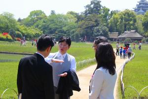 岡山後楽園春の園遊会