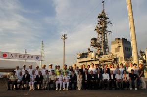 玉島ハーバーフェスティバル護衛艦入港歓迎式典