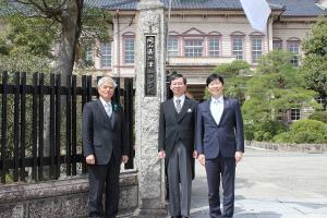 県立津山中学校入学式
