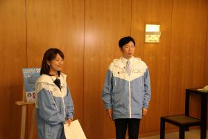 県政広報番組収録
