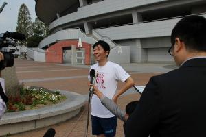 おかやまマラソン（ファンラン）出場公開練習