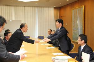 岡山県スポーツ振興議員連盟からの要望