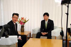 番組収録〔瀬戸内海放送〕
