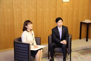 県政広報番組収録