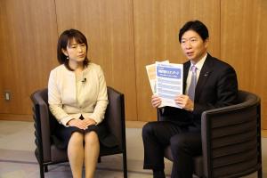 県政広報番組収録