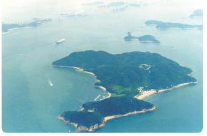 六口島の全体写真