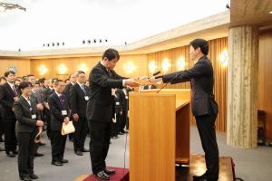 職員知事表彰式
