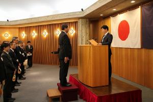 職員知事表彰式