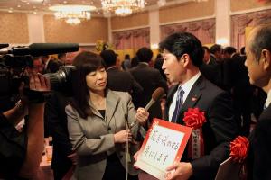 一般社団法人岡山経済同友会新年祝賀互礼会〔山陽放送（RSK）番組出演〕