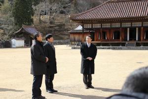 岡山・鳥取両県知事会議〔視察〕