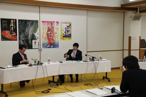 岡山・鳥取両県知事会議〔会議〕