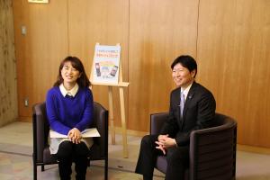 県政広報番組収録