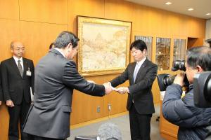 JA岡山中央会からの農業施策に関する要請