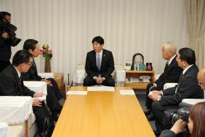 JA岡山中央会からの農業施策に関する要請