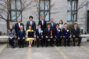岡山県新進美術家育成「I氏賞」贈呈式