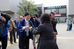 平成27年度岡山後楽園入園者80万人突破記念セレモニー